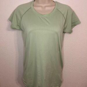 Lululemon Swiftly Tech Tee Light Green Size 8
